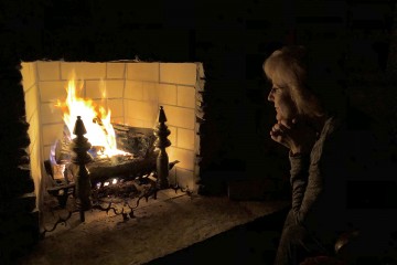 By the fire at Duck River